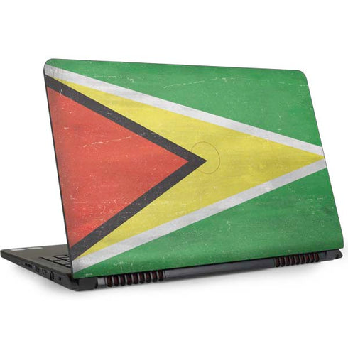 Guyana Flag Distressed Dell Inspiron Skin